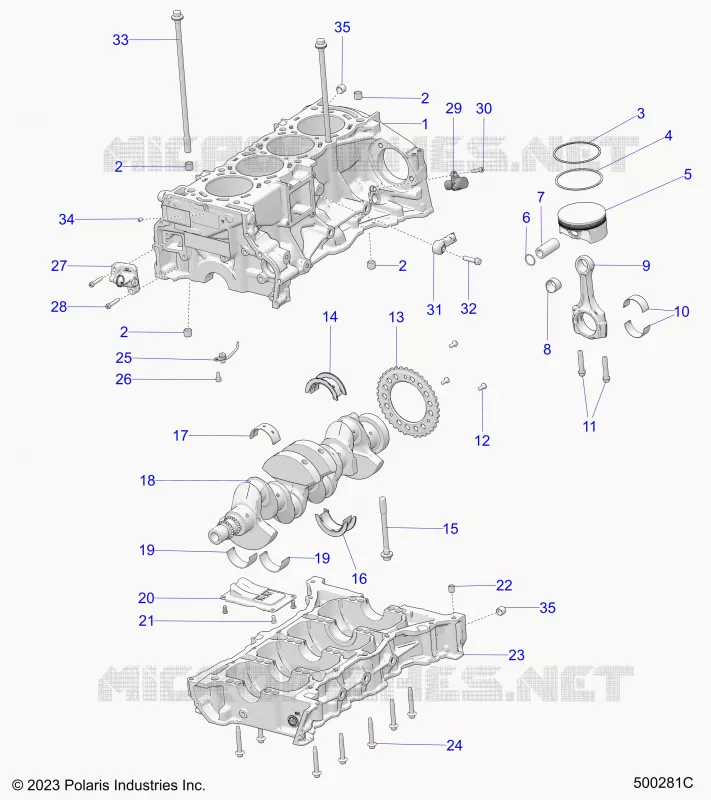 ZYLINDER BLOCK AND RELATED