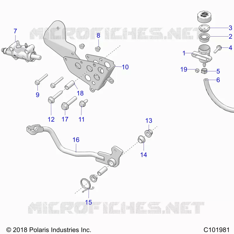 BRAKES, BRAKE PEDAL AND MASTER CYLINDER