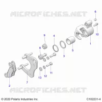 VORDERBREMSE CALIPER