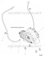 DRIVE TRAIN, FRONT GEARCASE MOUNTING