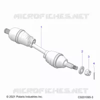 DRIVE TRAIN, HALF HINTERWELLE