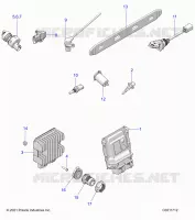 ELEKTRIC, SWITCHES, SENSORS, ECU AND CONTROL MODULES