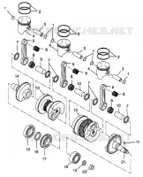 KOLBEN   KURBELWELLE ULTRA 0986778 (4943554355C010)