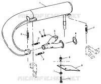 ABGASSYSTEM 500 EFI 0942774 and EFI SKS 0942574 (4924982498028A)
