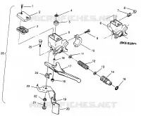 MASTER CYLINDER ULTRA SKS 0960578, EUROPEAN ULTRA SKS E960578, AND ULTRA RM (4931683168B009)