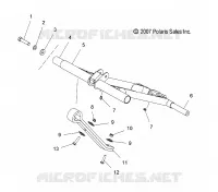 FRONT Drehmomentarm (M-10)