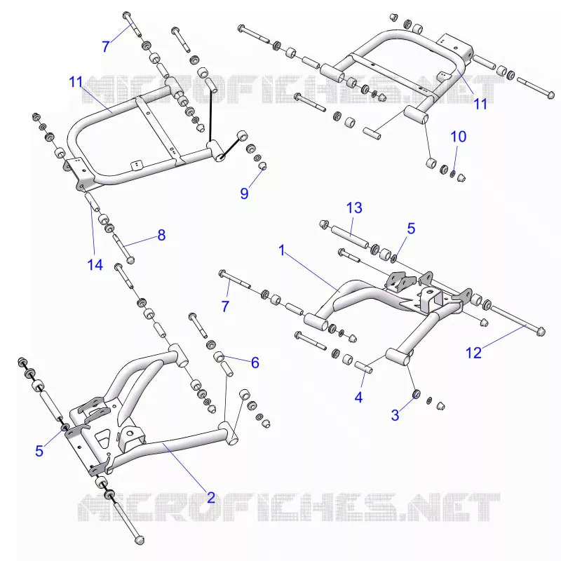 HINTERRADAUFHÃ„NGUNG CONTROL ARMS
