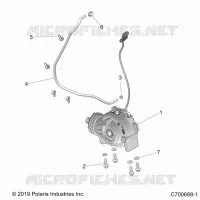 DRIVE TRAIN, FRONT GEARCASE MOUNTING