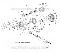 ANTRIEB, GETRIEBEGEHÄUSE, DIFFERENTIAL, INTERNAL COMPONENTS