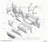 INSTRUMENTENTAFEL, LOWER