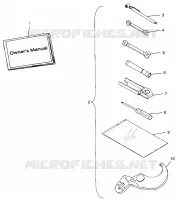 TOOL KIT  SCRAMBLER 500 W97BC50A (4943074307C012)