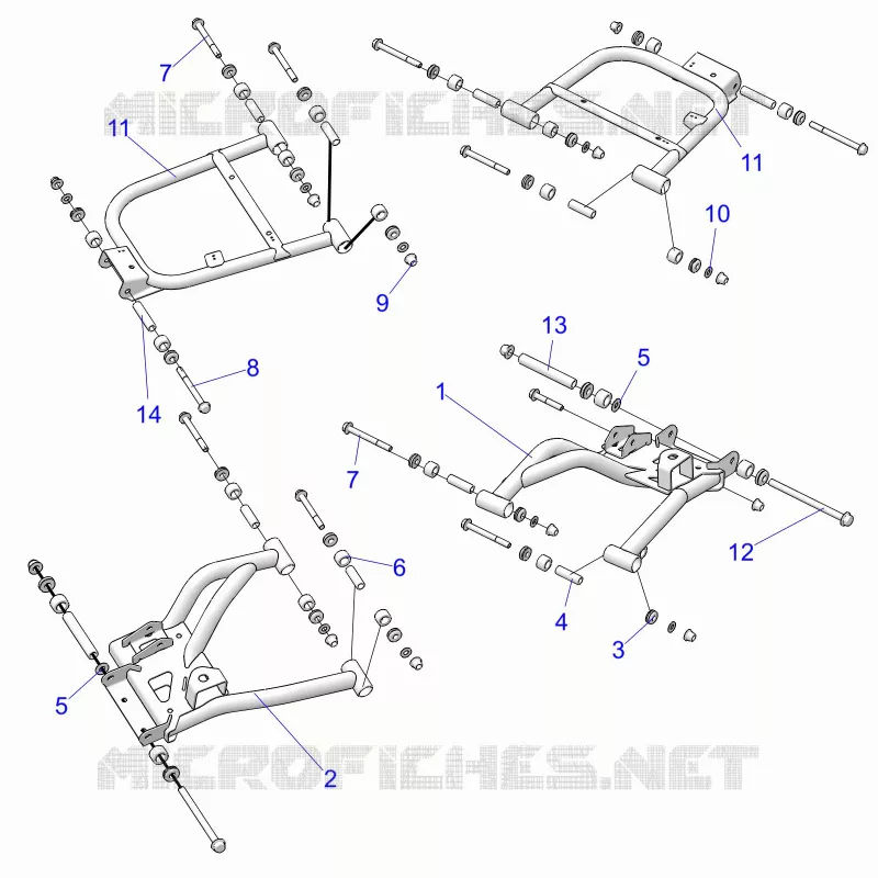 HINTERRADAUFHÃ„NGUNG CONTROL ARMS