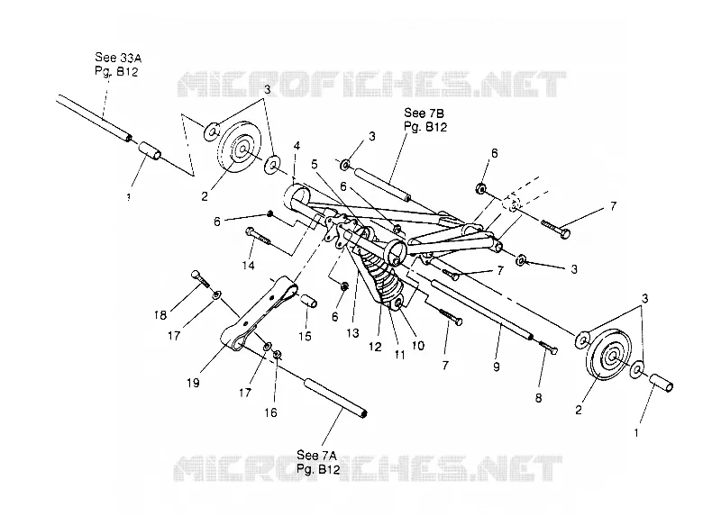 FRONT Drehmomentarm SPORT 0950443 (4928822882C001)