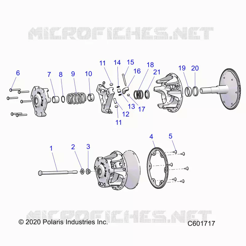 ANTRIEB, CLUTCH, PRIMARY