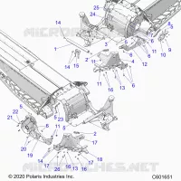 CHASSIS, BULKHEAD ASM.