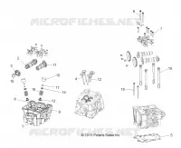 ENGINE, ZYLINDERKOPF, CAMS AND VALVES