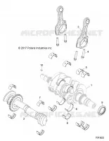 ENGINE, KURBELWELLE AND BEARINGS