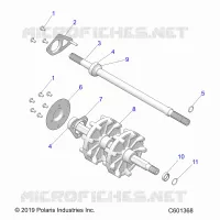 ANTRIEB, JACKSHAFT AND DRIVESHAFT