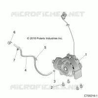 ANTRIEB, FRONT GEARCASE MOUNTING