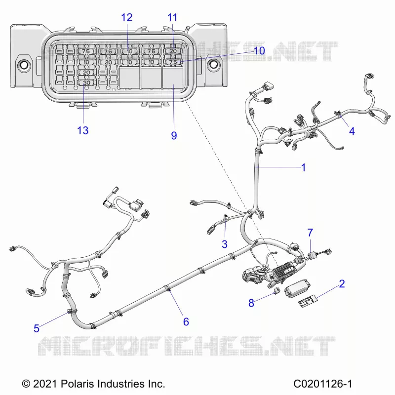 ELEKTRIC, WIRE HARNESS