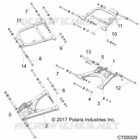 HINTERRADAUFHÃ„NGUNG CONTROL ARMS