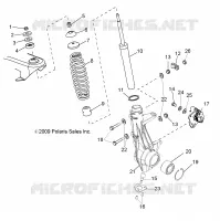 FRONT SUSPENSION STREBE