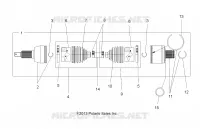 DRIVE TRAIN, DRIVE HINTERWELLE