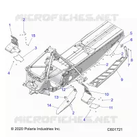 CHASSIS, CLUTCH GUARD/FOOTRESTS/RUNNING BOARDS