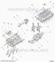 ENGINE, CRANKCASE, KURBELWELLE