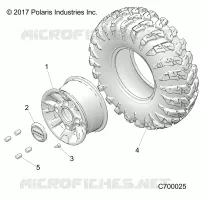 WHEELS, FRONT