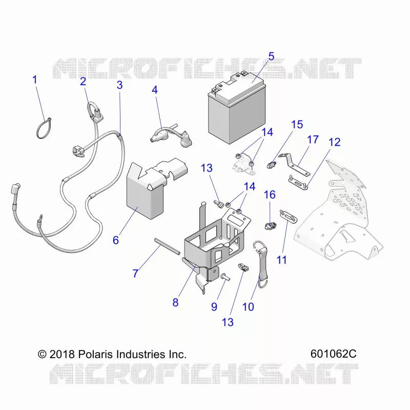 BATTERIE/BOX AND CABLES