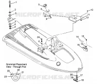 HULL   BODY SL 700 B974071, Intl. SL 700 I974071, SL 700 Deluxe B974072 a (4940874087A007)
