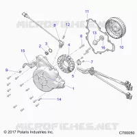 ENGINE, STATOR AND FLYRAD