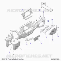 INSTRUMENTENTAFEL LOWER