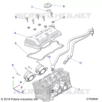 DROSSELKLAPPENGEHÃ„USE AND VALVE COVER