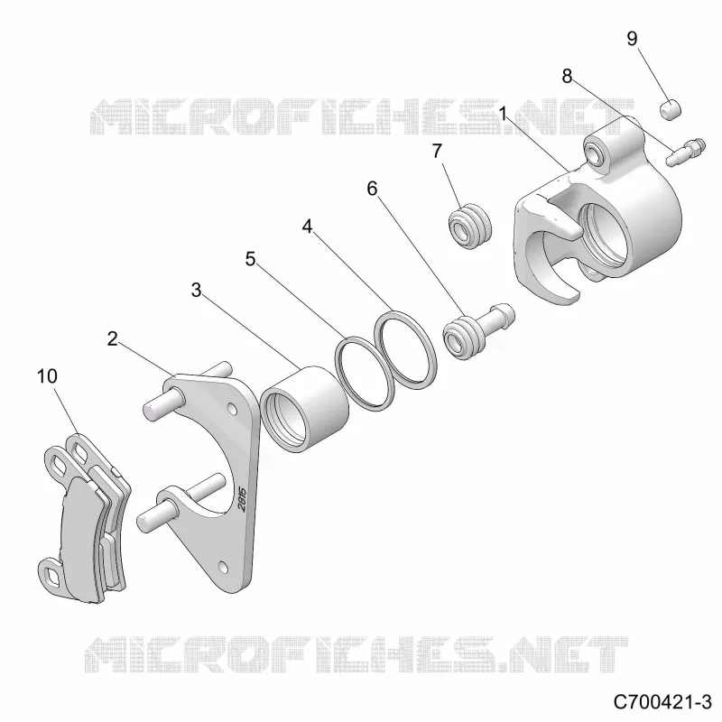 BRAKES, HINTERSATTELS