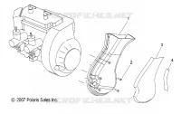 MOTOR, Gebläsegehäuse and FAN DUCT