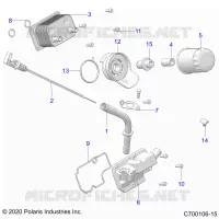 ENGINE, DIPSTICK &amp; OIL FILTER