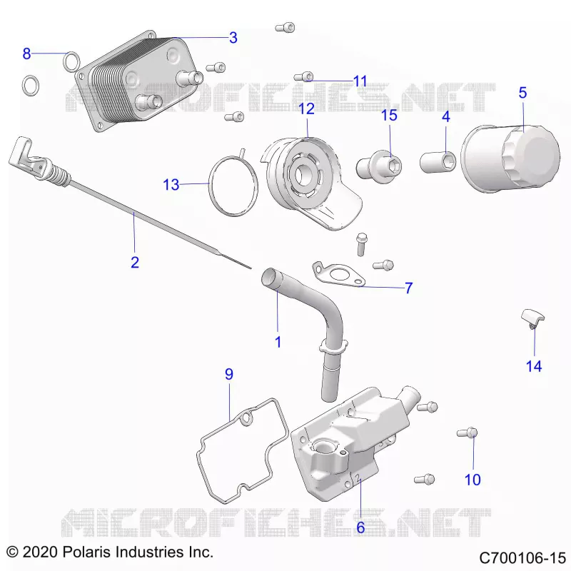 ENGINE, DIPSTICK & OIL FILTER
