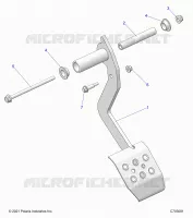 BREMSES, PEDAL