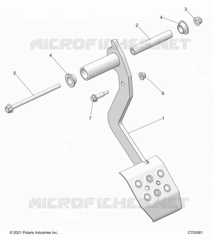 BREMSES, PEDAL