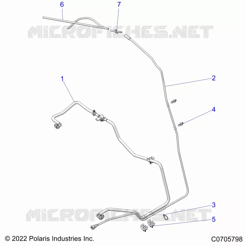 KRAFTSTOFFSYSTEMS, FUEL LINES, STD.