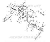 HINTER Drehmomentarm RXL/0930768 and RXL SKS/0930568 (4922992299022A)