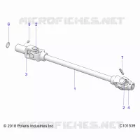 ANTRIEB, FRONT PROP SHAFT