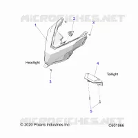 ELEKTRIC, HEADLIGHT AND TAILLIGHT