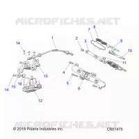 ENGINE, AUSPUFFKLAPPE ASM. AND ACTUATOR