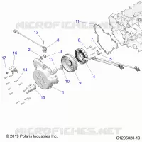 ENGINE, STATOR AND FLYRAD