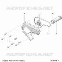 MOTOR, WATERPUMP IMPELLER AND COVER