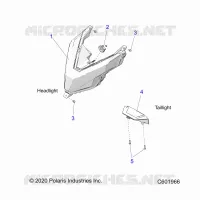 ELEKTRIC, HEADLIGHT AND TAILLIGHT