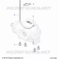 ANTRIEB, GEARCASE MOUNTING, FRONT